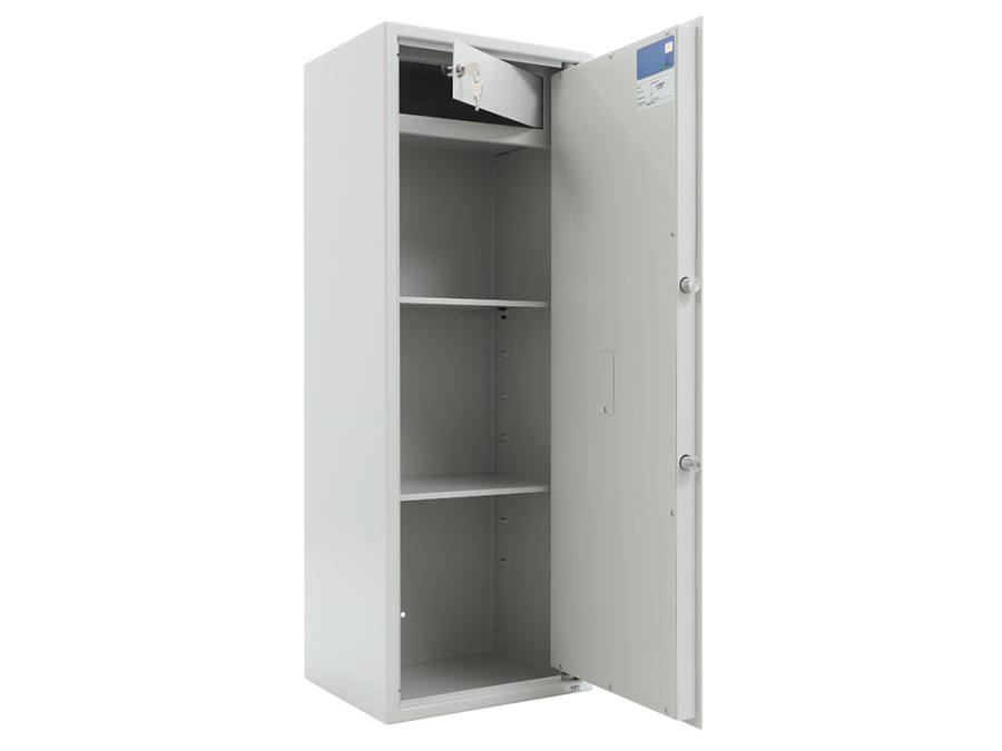 Nábytkový sejf ARSENAL 120 T EL, světle šedý