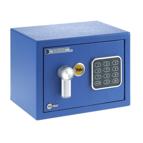 Domácí/hotelový sejf Yale Value Safe Mini Blue Domácí/hotelový sejf Yale Value Safe Mini Blue