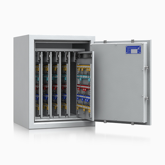 Trezor Safe4Key 157006.02 EL, třída I, světle šedý