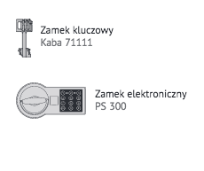 Nábytkový trezor SB 300 MC