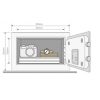 Domácí/hotelový sejf Yale Safe Standard Compact 200