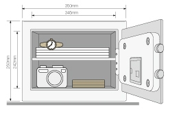 Domácí/hotelový sejf Yale Safe Standard Home 250