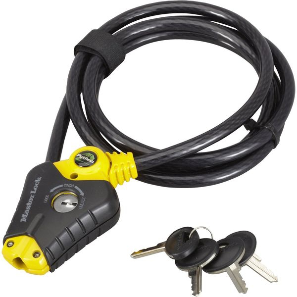 Zkracovací lanový zámek PYTHON 8433EURD, 10mm, 1,8m Zkracovací lanový zámek PYTHON 8433EURD, 10mm, 1,8m