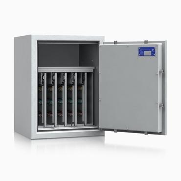 Trezor Safe4Key 157007.02 EL, třída I, světle šedý