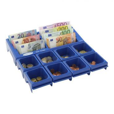 Europokladnička CASHNOTES modrá