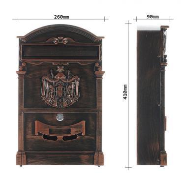 Schránka ASHFORD antique pozinkovaná