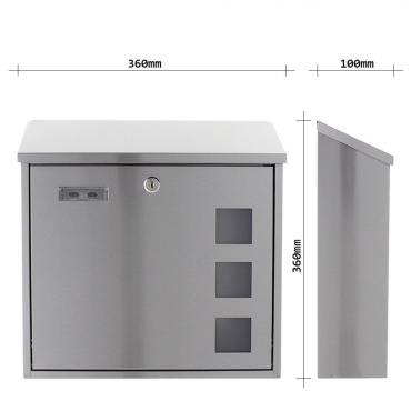 Schránka MURO inox