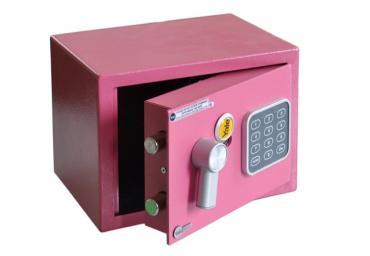 Domácí/hotelový sejf Yale Value Safe Mini Pink