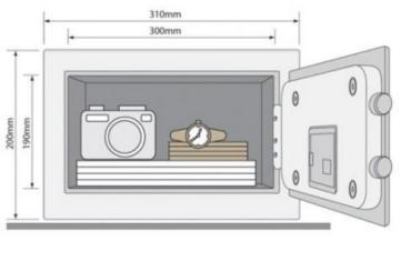 Domácí/hotelový sejf Yale Value Safe Small