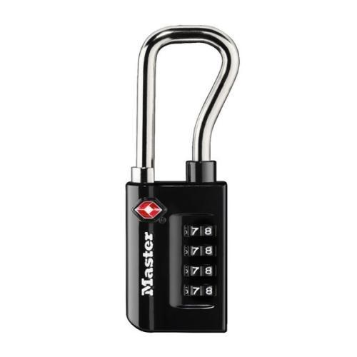 Master Lock 4696EURDBLK - Master Lock Kombinační TSA visací zámek 4696EURDBLK černý, 35mm