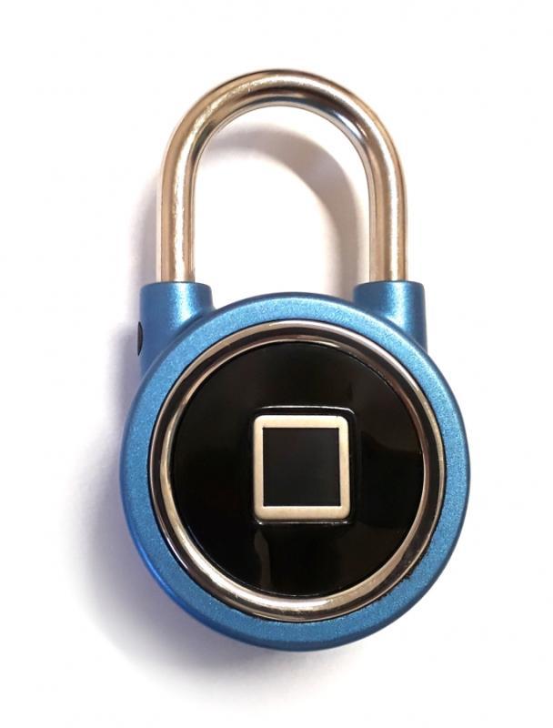 Elektronický visací zámek STAR iLock Bluetooth, tmavě modrý